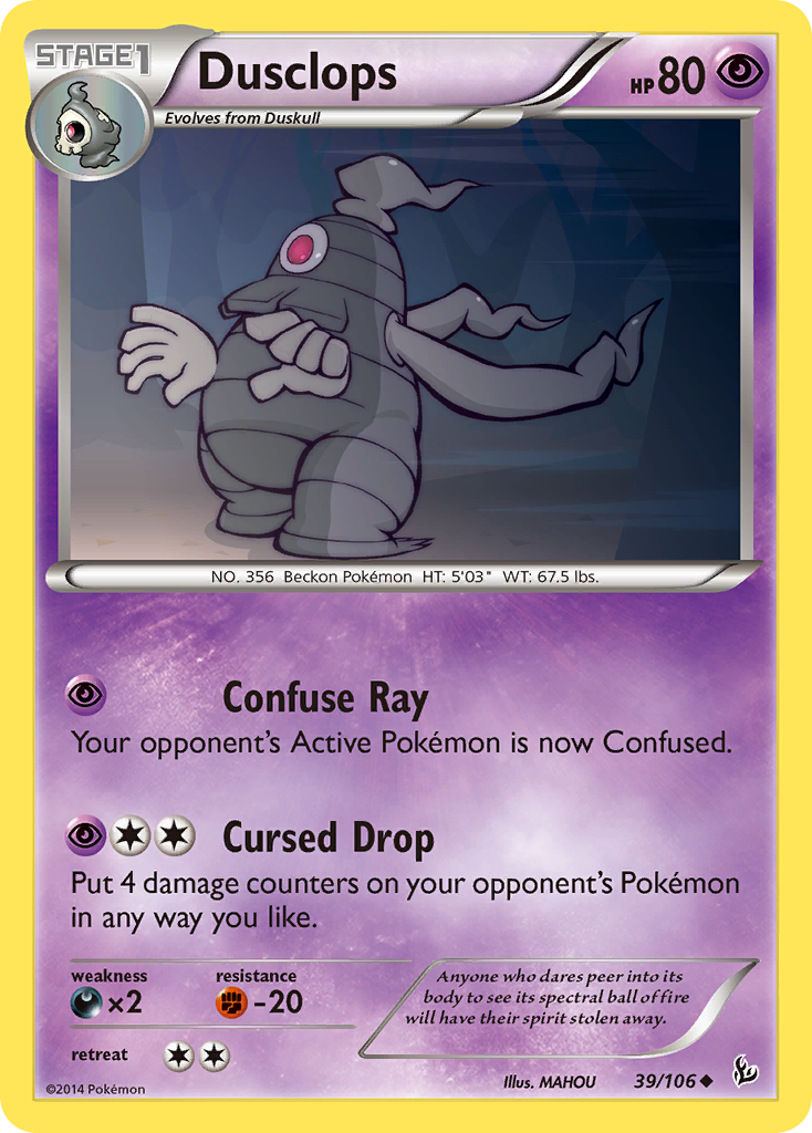 Dusclops (39/106) [XY: Flashfire] | North Valley Games