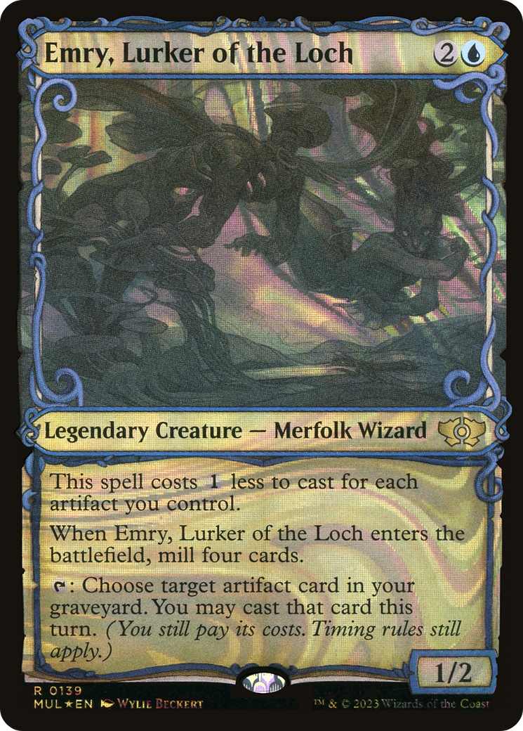 Emry, Lurker of the Loch (Halo Foil) [Multiverse Legends] | North Valley Games