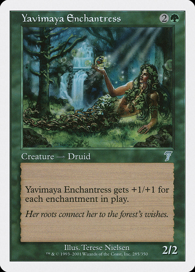 Yavimaya Enchantress [Seventh Edition] | North Valley Games