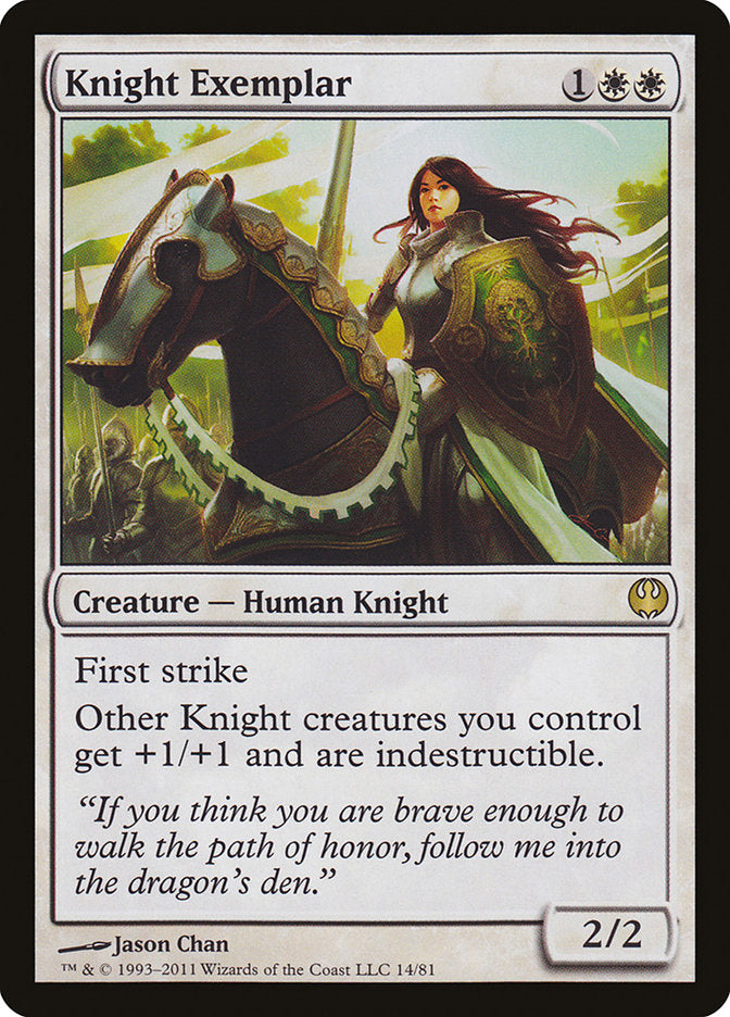 Knight Exemplar [Duel Decks: Knights vs. Dragons] | North Valley Games