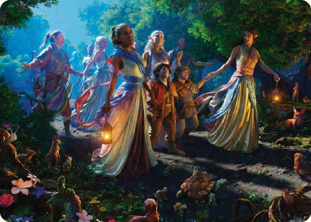 Realm Seekers Art Card [The Lord of the Rings: Tales of Middle-earth Art Series] | North Valley Games