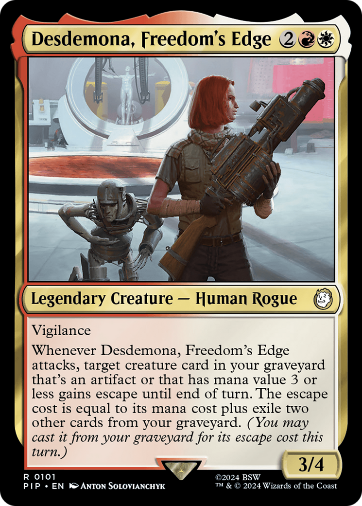 Desdemona, Freedom's Edge [Fallout] | North Valley Games