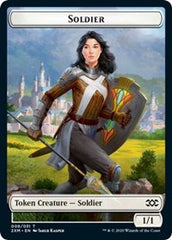 Soldier // Squirrel Double-Sided Token [Double Masters Tokens] | North Valley Games
