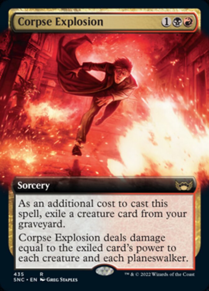 Corpse Explosion (Extended Art) [Streets of New Capenna] | North Valley Games