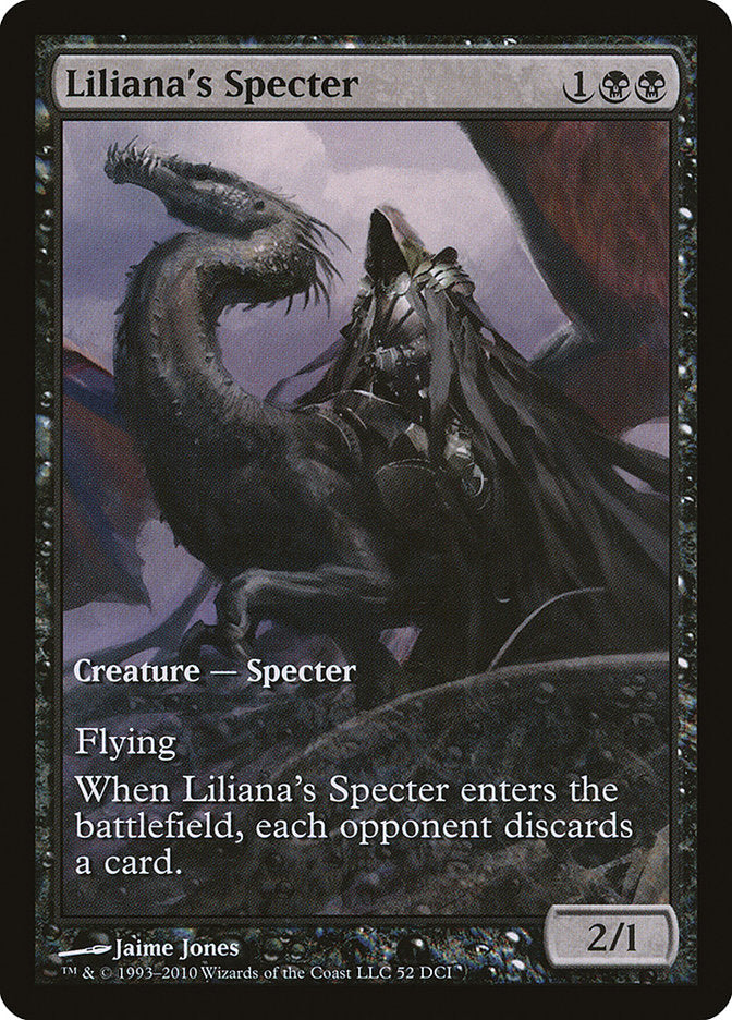 Liliana's Specter (Extended Art) [Magic 2011 Promos] | North Valley Games