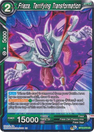 Frieza, Terrifying Transformation (BT10-073) [Rise of the Unison Warrior 2nd Edition] | North Valley Games