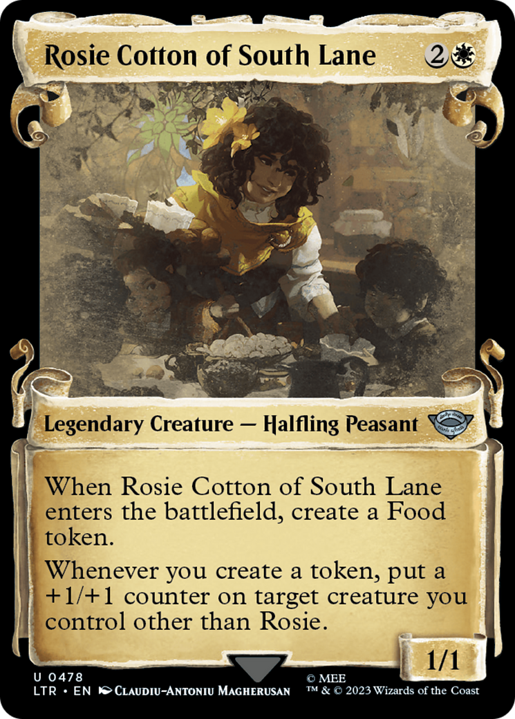 Rosie Cotton of South Lane [The Lord of the Rings: Tales of Middle-Earth Showcase Scrolls] | North Valley Games