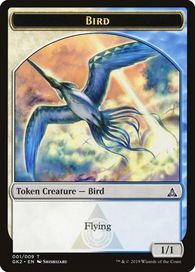Bird // Sphinx Double-Sided Token [Ravnica Allegiance Guild Kit Tokens] | North Valley Games