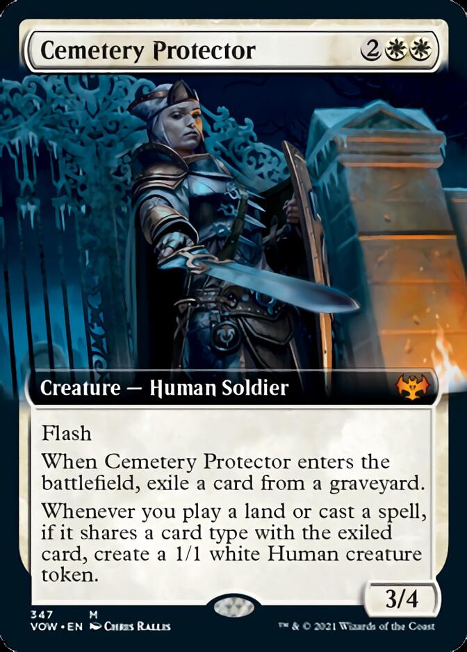 Cemetery Protector (Extended Art) [Innistrad: Crimson Vow] | North Valley Games