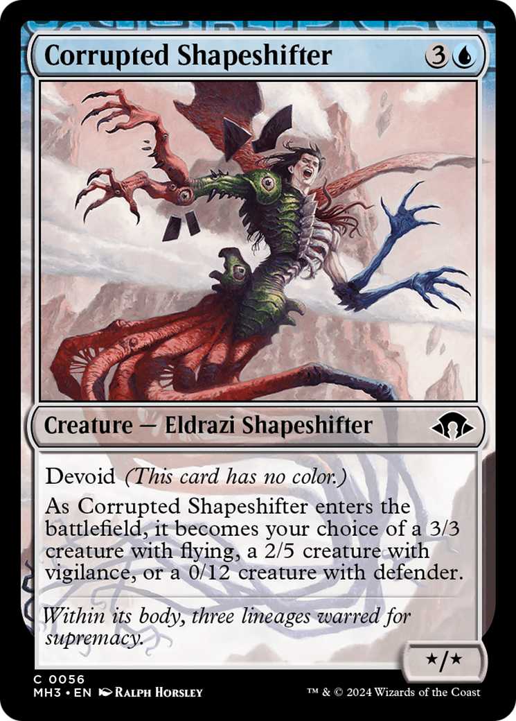 Corrupted Shapeshifter [Modern Horizons 3] | North Valley Games