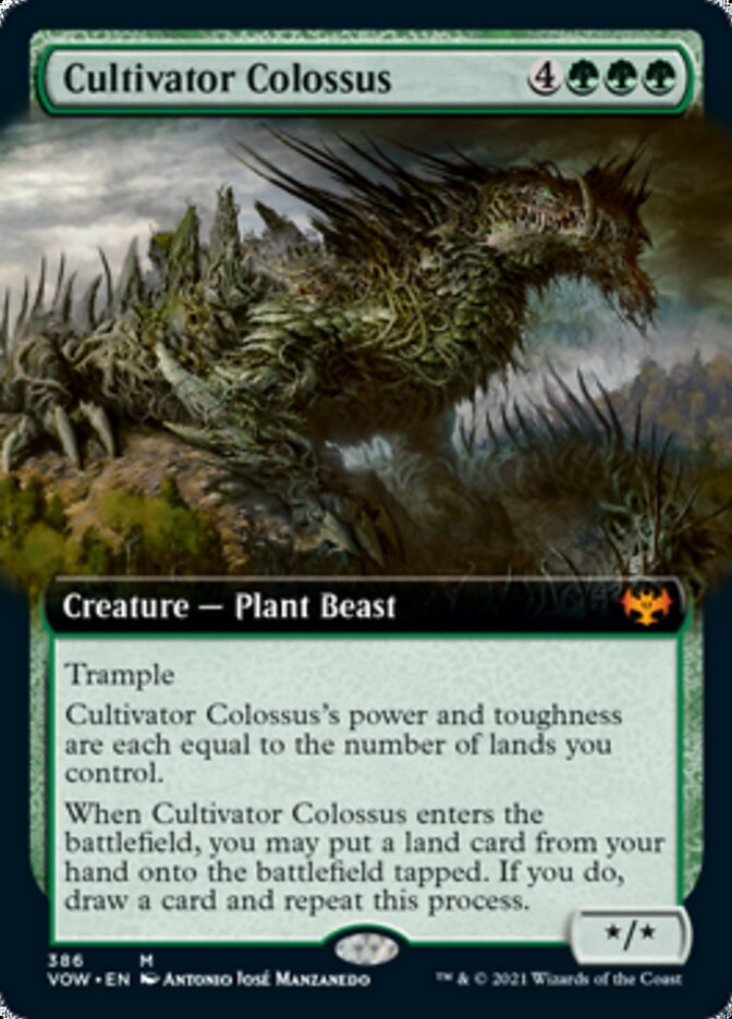 Cultivator Colossus (Extended Art) [Innistrad: Crimson Vow] | North Valley Games