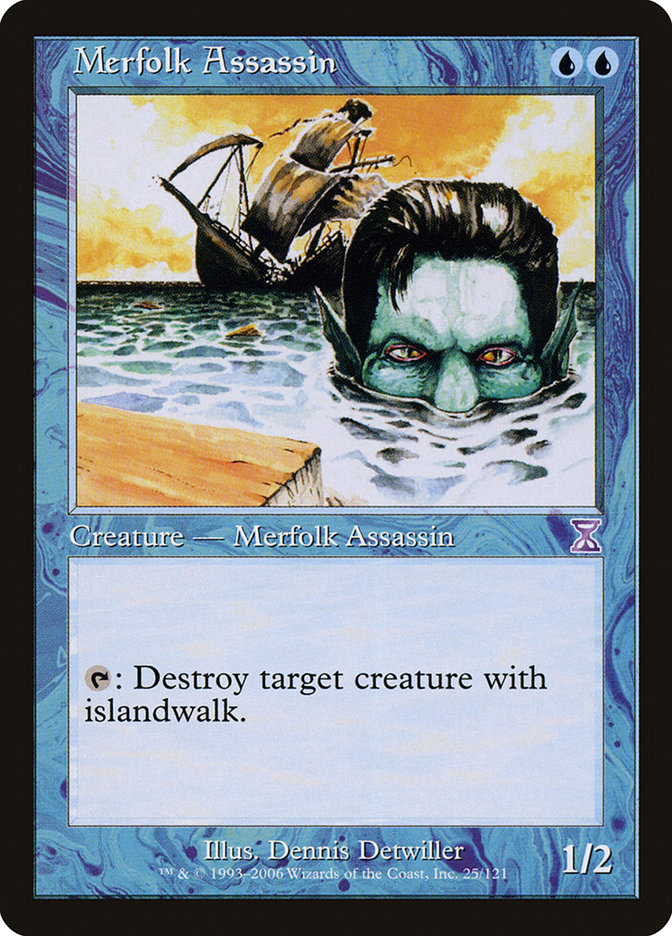 Merfolk Assassin [Time Spiral Timeshifted] | North Valley Games
