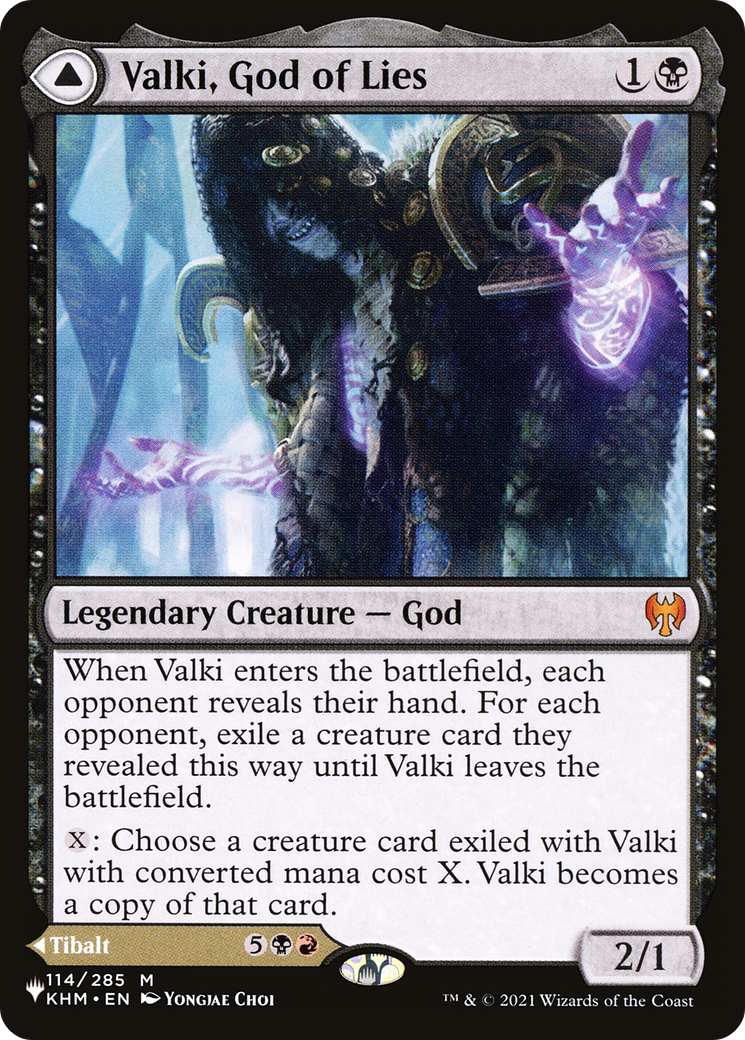Valki, God of Lies // Tibalt, Cosmic Impostor [Secret Lair: From Cute to Brute] | North Valley Games