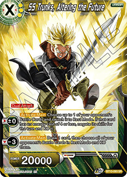 SS Trunks, Altering the Future (BT13-093) [Supreme Rivalry] | North Valley Games
