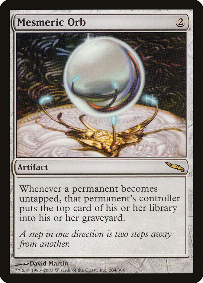 Mesmeric Orb [Mirrodin] | North Valley Games