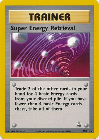 Super Energy Retrieval (89/111) [Neo Genesis Unlimited] | North Valley Games