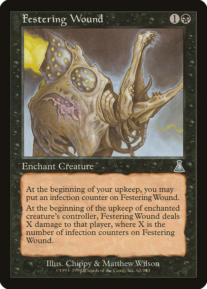 Festering Wound [Urza's Destiny] | North Valley Games