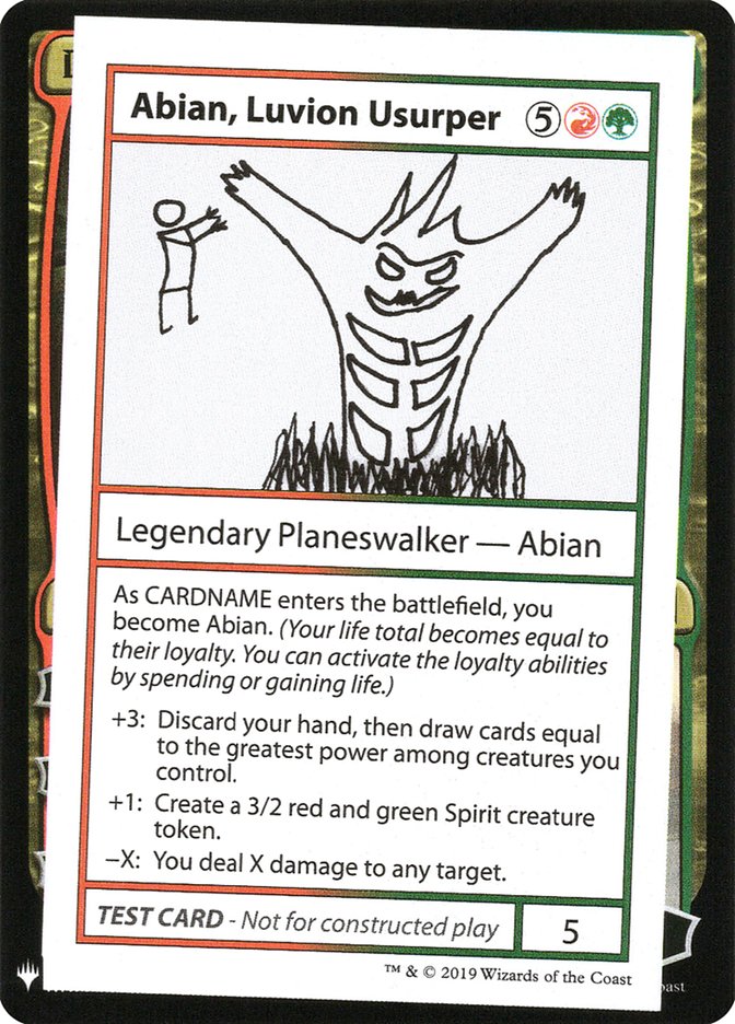Abian, Luvion Usurper [Mystery Booster Playtest Cards] | North Valley Games