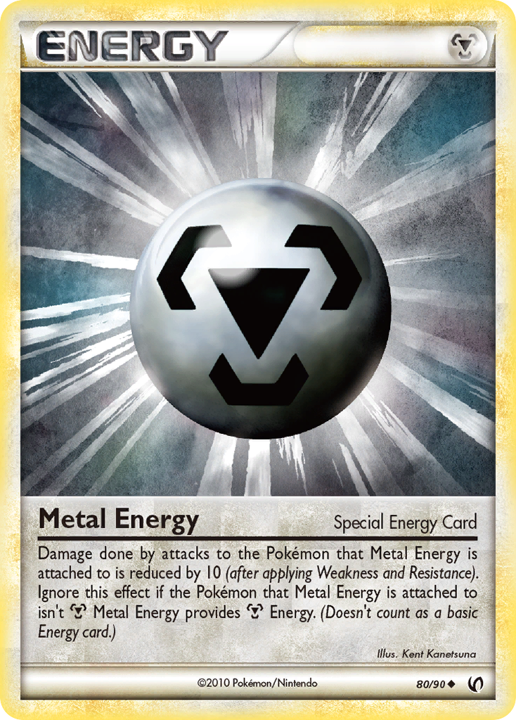 Metal Energy (80/90) [HeartGold & SoulSilver: Undaunted] | North Valley Games
