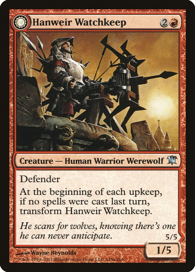 Hanweir Watchkeep // Bane of Hanweir [Innistrad] | North Valley Games