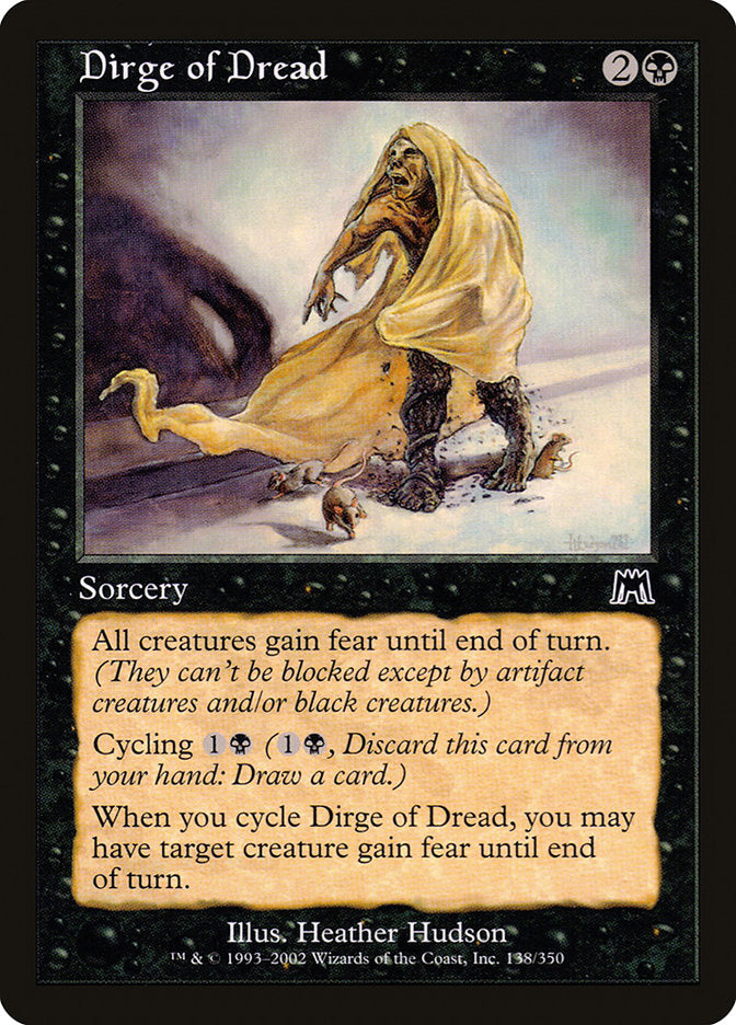 Dirge of Dread [Onslaught] | North Valley Games