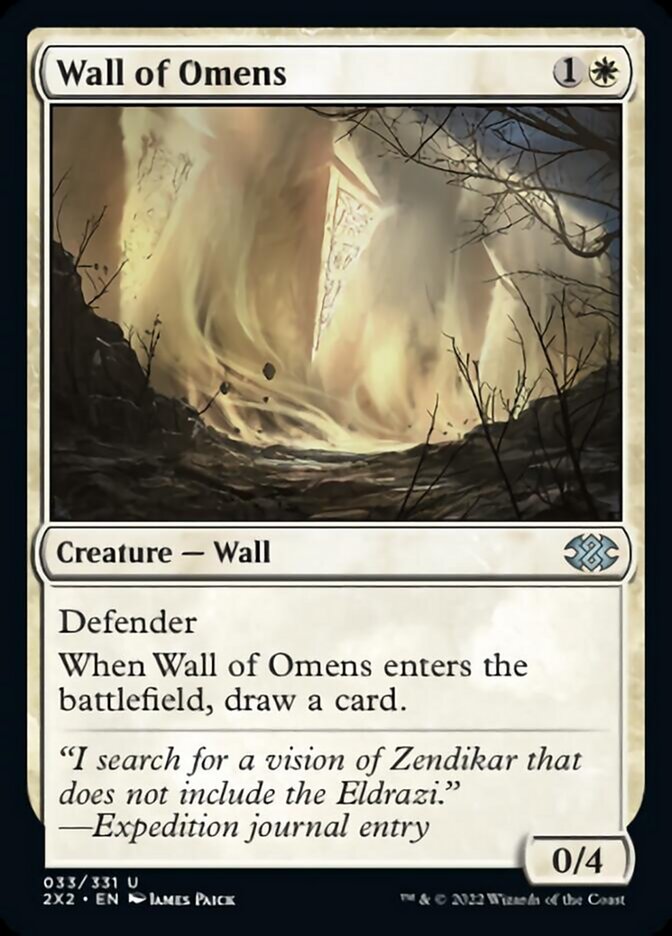 Wall of Omens [Double Masters 2022] | North Valley Games