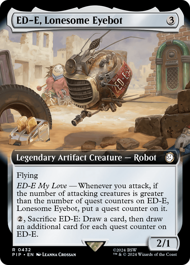 ED-E, Lonesome Eyebot (Extended Art) [Fallout] | North Valley Games