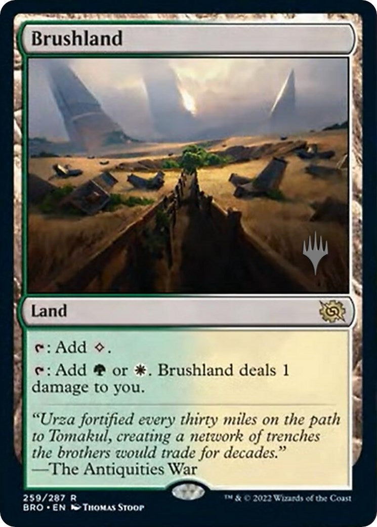 Brushland (Promo Pack) [The Brothers' War Promos] | North Valley Games