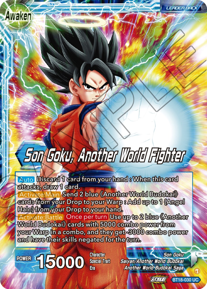 Son Goku // Son Goku, Another World Fighter (BT18-030) [Dawn of the Z-Legends] | North Valley Games