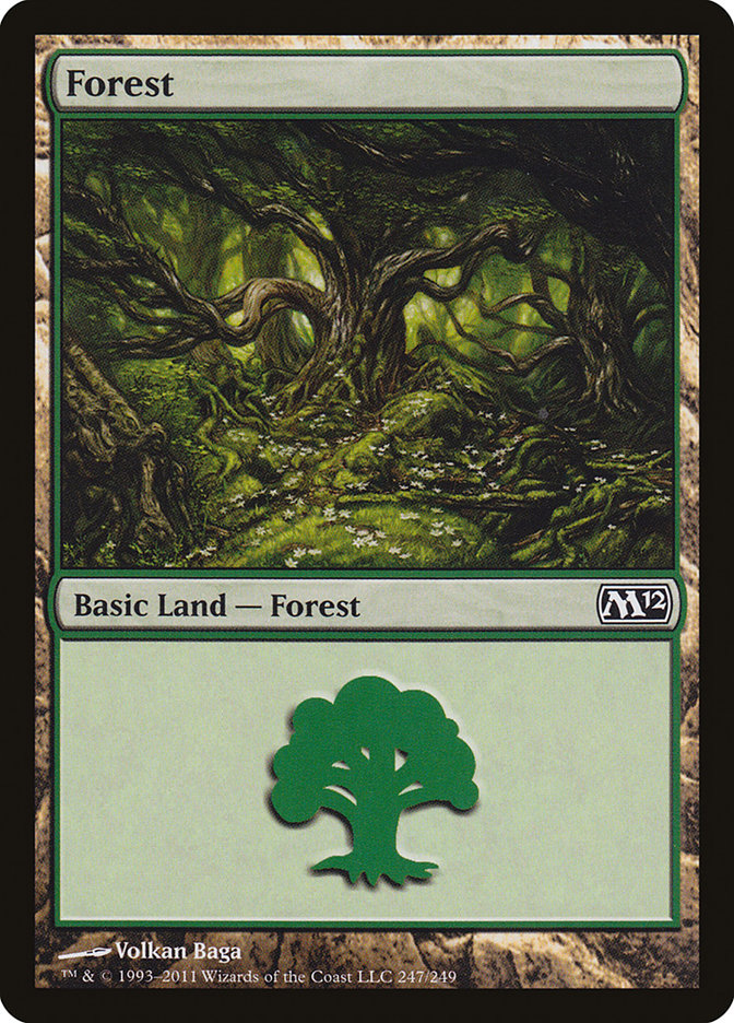 Forest (247) [Magic 2012] | North Valley Games