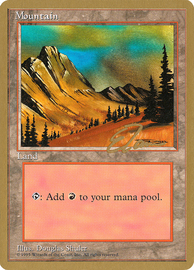 Mountain (et375) (Eric Tam) [Pro Tour Collector Set] | North Valley Games
