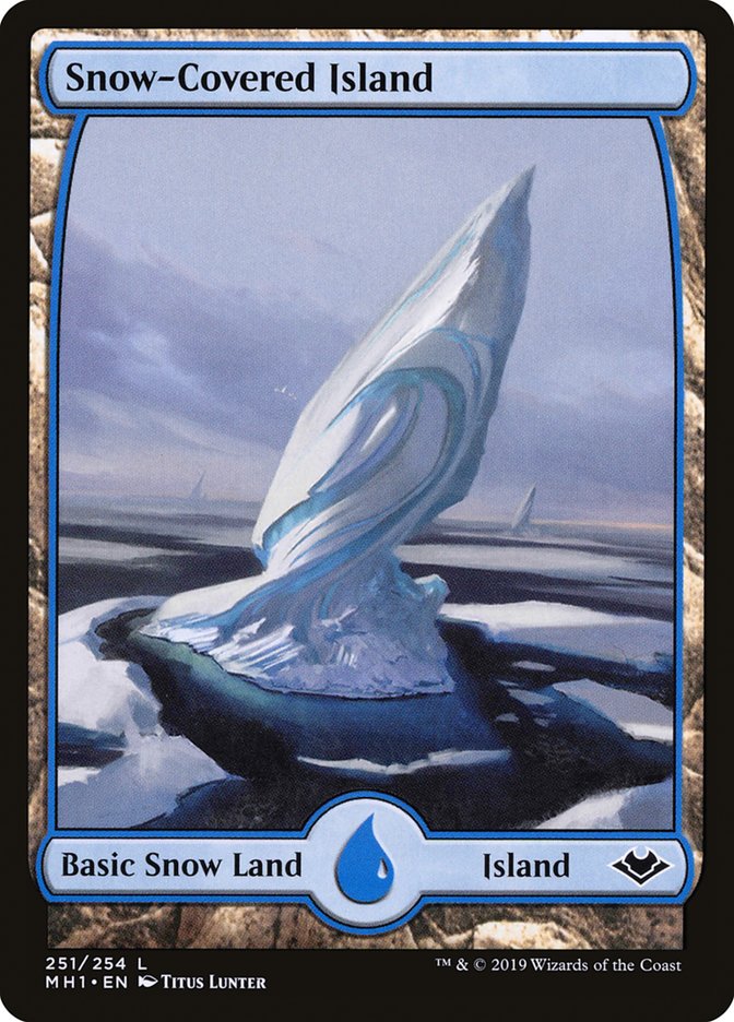 Snow-Covered Island [Modern Horizons] | North Valley Games