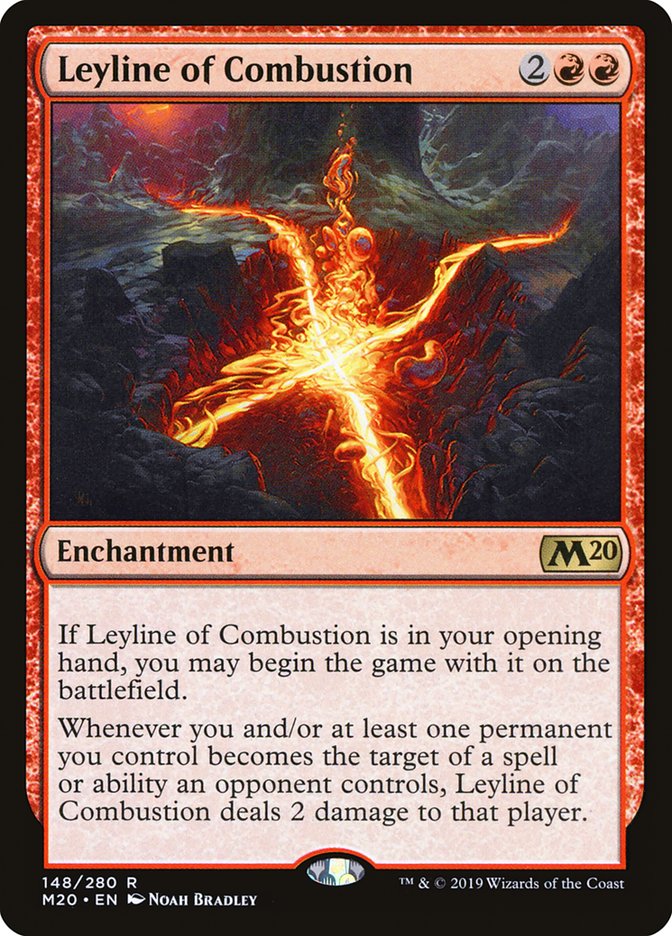 Leyline of Combustion [Core Set 2020] | North Valley Games