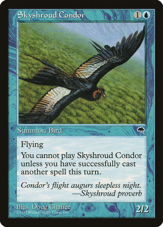 Skyshroud Condor [Tempest] | North Valley Games