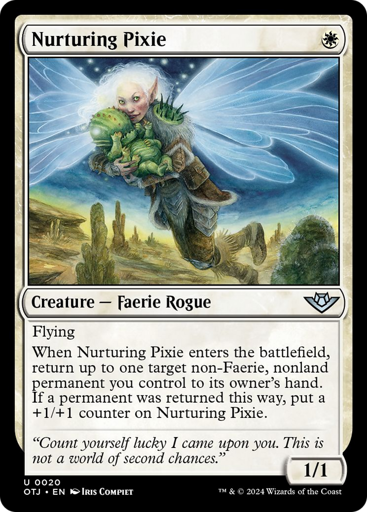 Nurturing Pixie [Outlaws of Thunder Junction] | North Valley Games