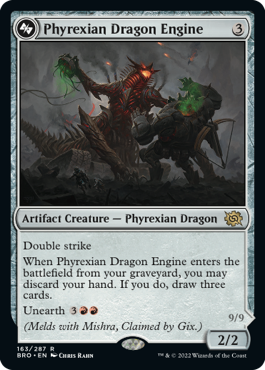 Phyrexian Dragon Engine [The Brothers' War] | North Valley Games
