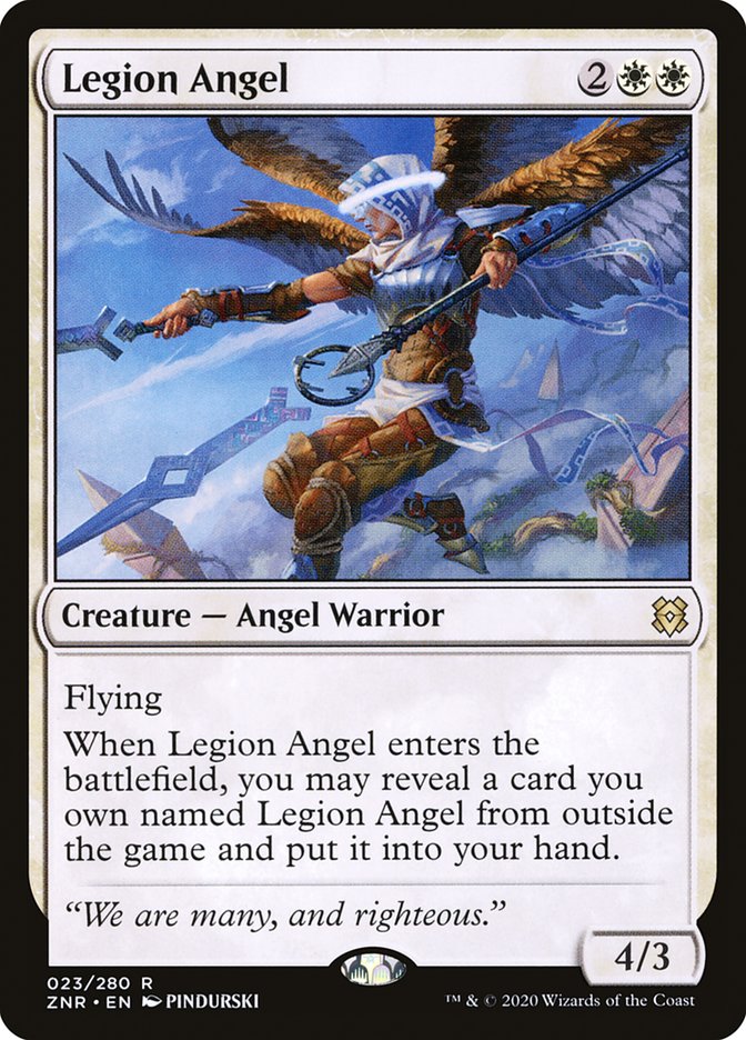 Legion Angel [Zendikar Rising] | North Valley Games