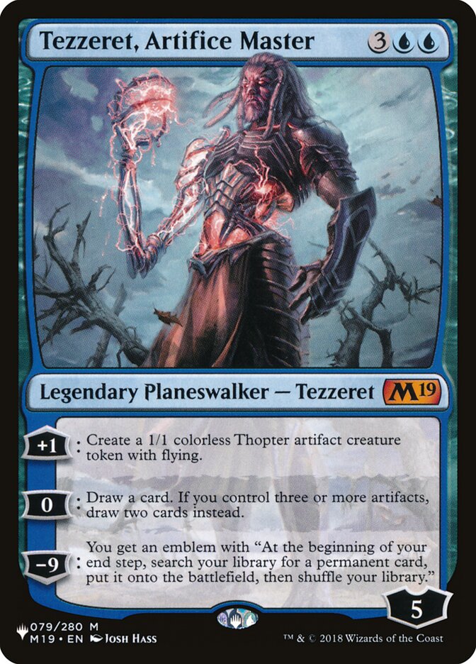 Tezzeret, Artifice Master [The List] | North Valley Games