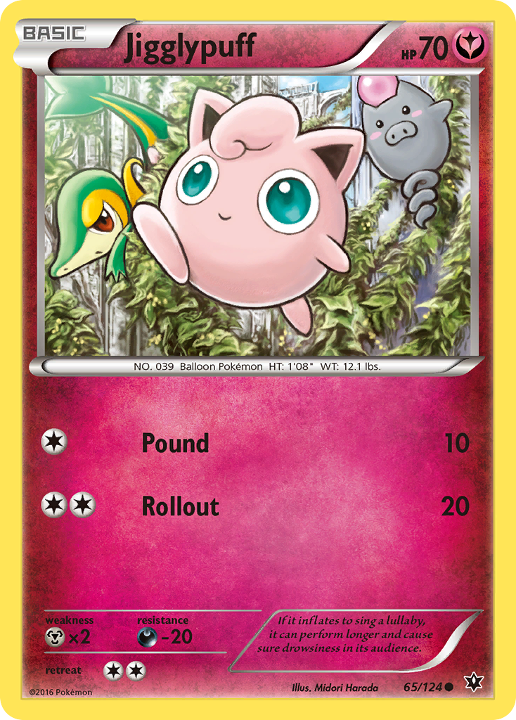 Jigglypuff (65/124) [XY: Fates Collide] | North Valley Games