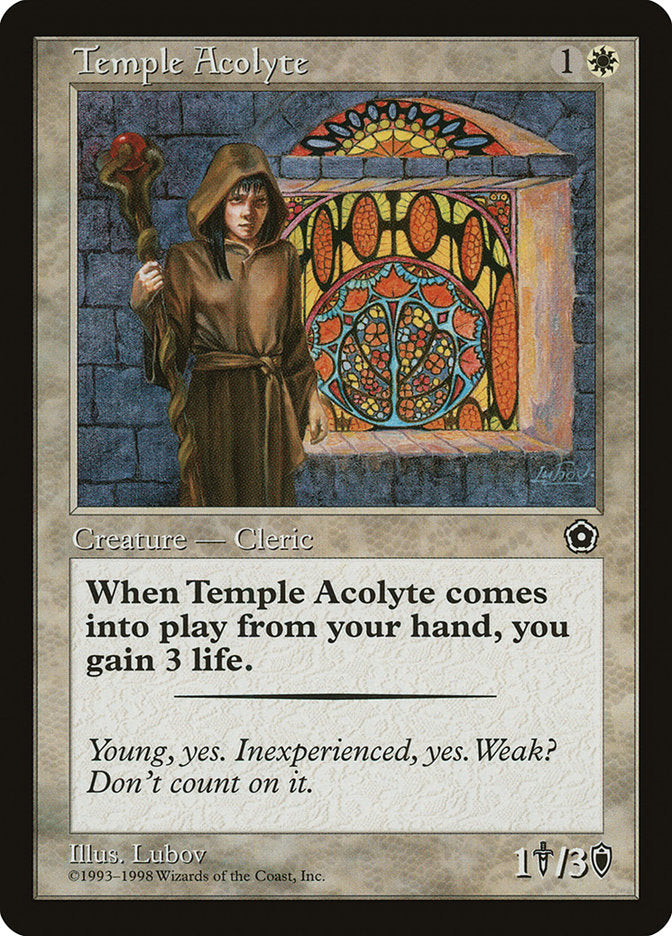 Temple Acolyte [Portal Second Age] | North Valley Games