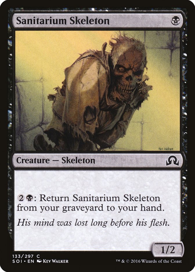 Sanitarium Skeleton [Shadows over Innistrad] | North Valley Games