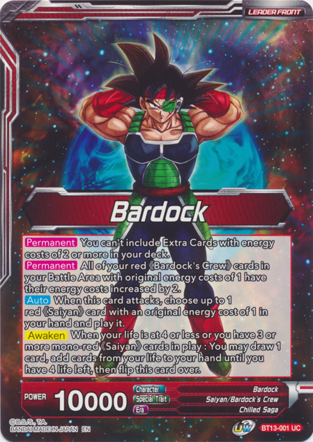 Bardock // SS Bardock, the Legend Awakened (BT13-001) [Supreme Rivalry Prerelease Promos] | North Valley Games