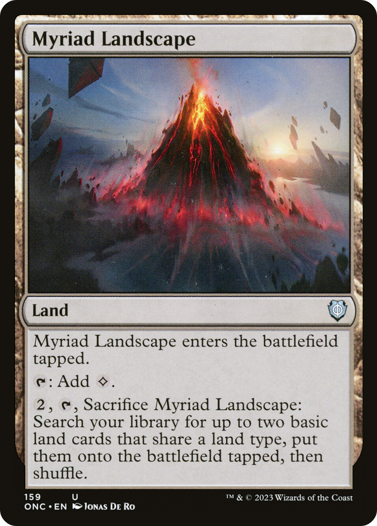 Myriad Landscape [Phyrexia: All Will Be One Commander] | North Valley Games