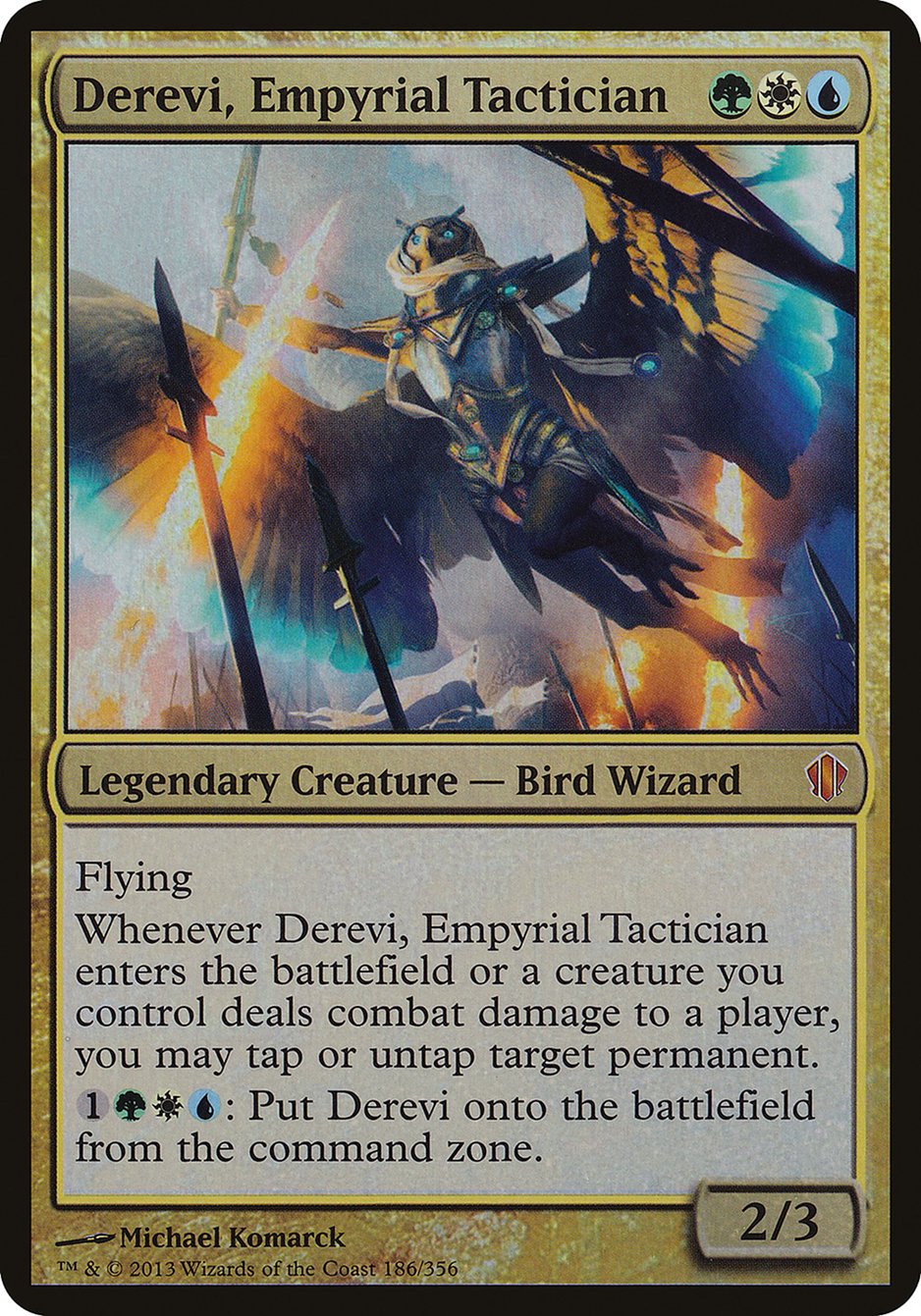 Derevi, Empyrial Tactician (Oversized) [Commander 2013 Oversized] | North Valley Games