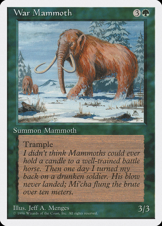 War Mammoth [Introductory Two-Player Set] | North Valley Games