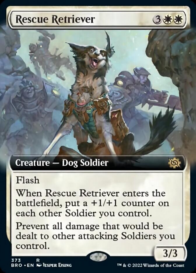 Rescue Retriever (Extended Art) [The Brothers' War] | North Valley Games