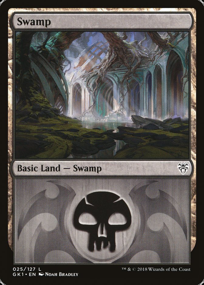 Swamp (25) [Guilds of Ravnica Guild Kit] | North Valley Games