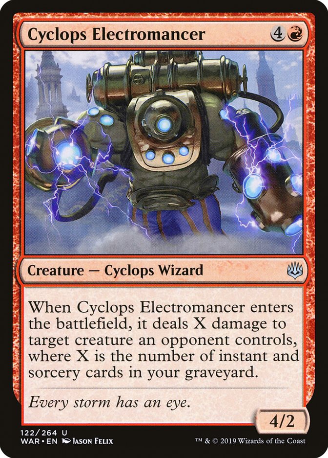 Cyclops Electromancer [War of the Spark] | North Valley Games