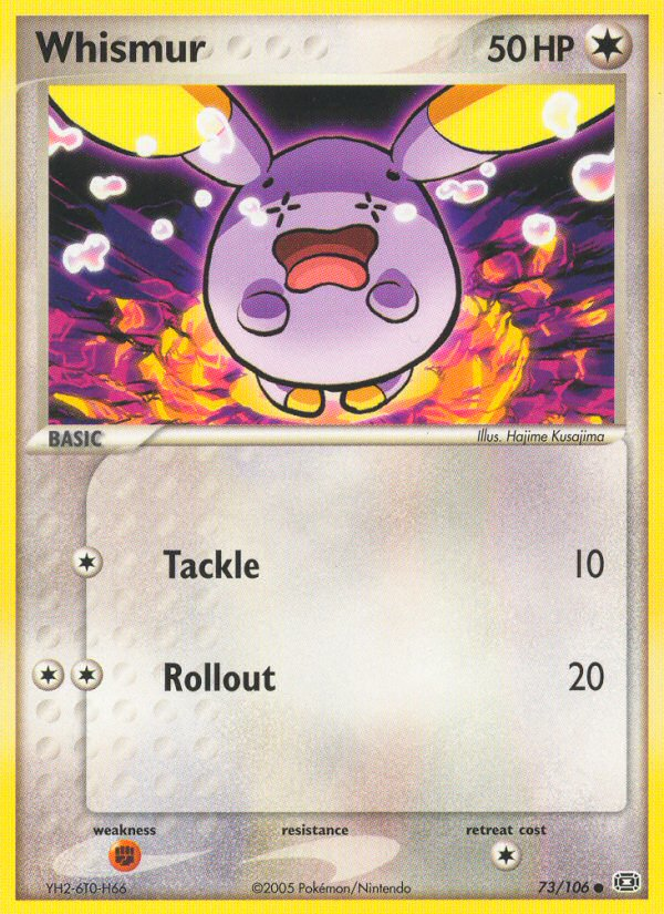 Whismur (73/106) [EX: Emerald] | North Valley Games