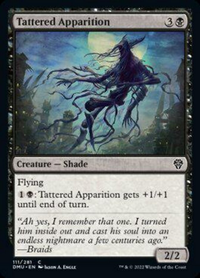 Tattered Apparition [Dominaria United] | North Valley Games